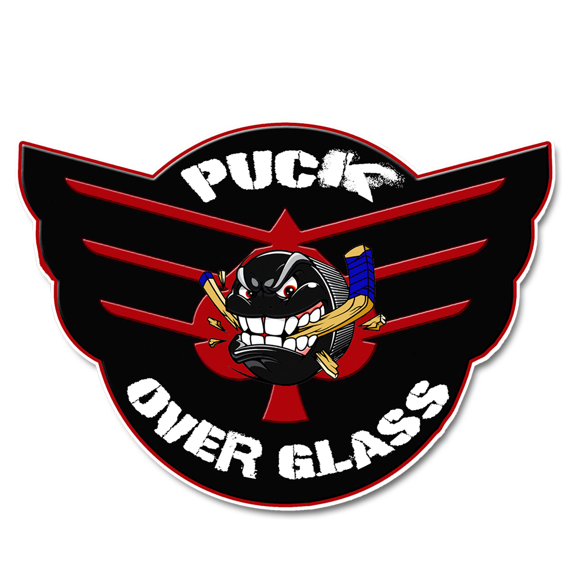 Puck Over Glass